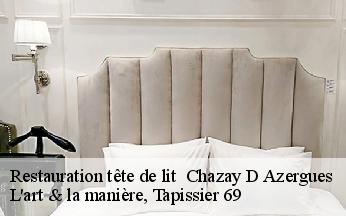 Restauration tête de lit   chazay-d-azergues-69380 L'art & la manière, Tapissier 69