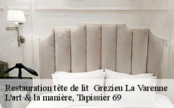 Restauration tête de lit   grezieu-la-varenne-69290 L'art & la manière, Tapissier 69