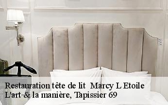 Restauration tête de lit   marcy-l-etoile-69280 L'art & la manière, Tapissier 69