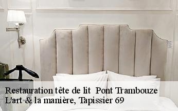 Restauration tête de lit   pont-trambouze-69240 L'art & la manière, Tapissier 69