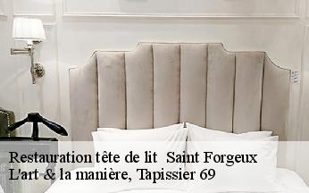 Restauration tête de lit   saint-forgeux-69490 L'art & la manière, Tapissier 69