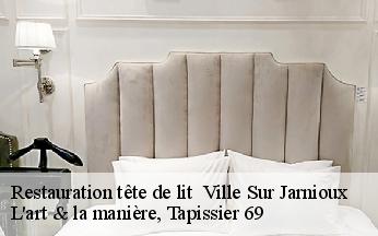Restauration tête de lit   ville-sur-jarnioux-69640 L'art & la manière, Tapissier 69