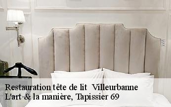 Restauration tête de lit   villeurbanne-69100 L'art & la manière, Tapissier 69