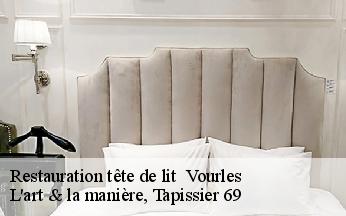 Restauration tête de lit   vourles-69390 L'art & la manière, Tapissier 69