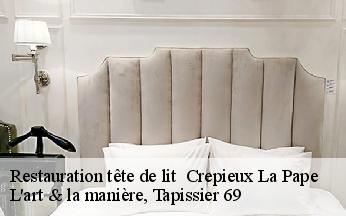 Restauration tête de lit   crepieux-la-pape-69140 L'art & la manière, Tapissier 69
