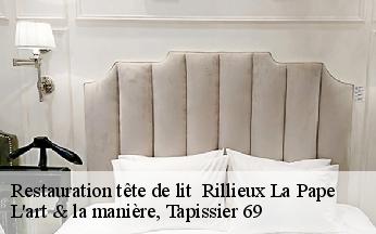 Restauration tête de lit   rillieux-la-pape-69140 L'art & la manière, Tapissier 69