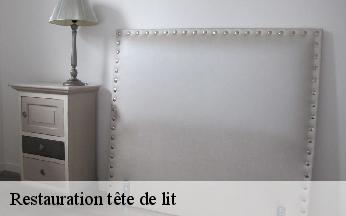 Restauration tête de lit   sathonay-village-69580 L'art & la manière, Tapissier 69