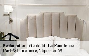 Restauration tête de lit   la-fouillouse-69640 L'art & la manière, Tapissier 69
