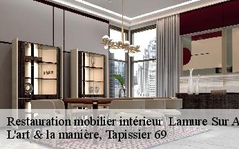 Restauration mobilier intérieur   lamure-sur-azergues-69870 L'art & la manière, Tapissier 69