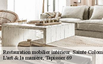 Restauration mobilier intérieur   sainte-colombe-69560 L'art & la manière, Tapissier 69