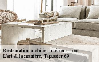 Restauration mobilier intérieur   jons-69330 L'art & la manière, Tapissier 69