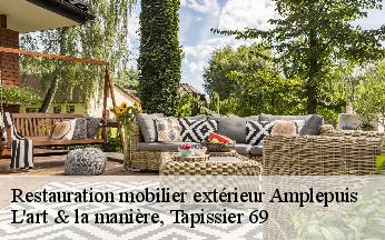Restauration mobilier extérieur  amplepuis-69550 L'art & la manière, Tapissier 69