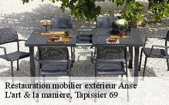 Restauration mobilier extérieur  anse-69480 L'art & la manière, Tapissier 69