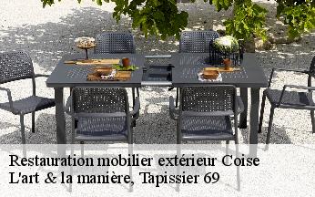 Restauration mobilier extérieur  coise-69590 L'art & la manière, Tapissier 69