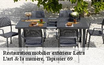 Restauration mobilier extérieur  letra-69620 L'art & la manière, Tapissier 69