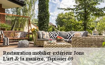 Restauration mobilier extérieur  jons-69330 L'art & la manière, Tapissier 69