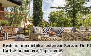Restauration mobilier extérieur  serezin-du-rhone-69360 L'art & la manière, Tapissier 69